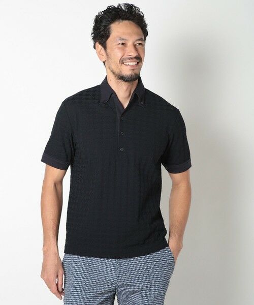 MEN'S BIGI / メンズビギ ポロシャツ | 【ACTIVE TAILOR】リンクスジャカードポロシャツ | 詳細6