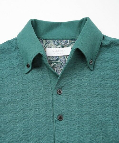 MEN'S BIGI / メンズビギ ポロシャツ | 【ACTIVE TAILOR】リンクスジャカードポロシャツ | 詳細13