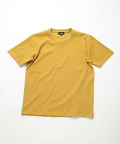 MEN'S BIGI / メンズビギ Tシャツ | リンクスジャカードシルケットカットソー