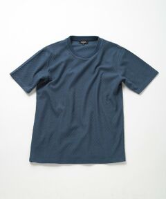MEN'S BIGI / メンズビギ Tシャツ | リンクスジャカードシルケットカットソー