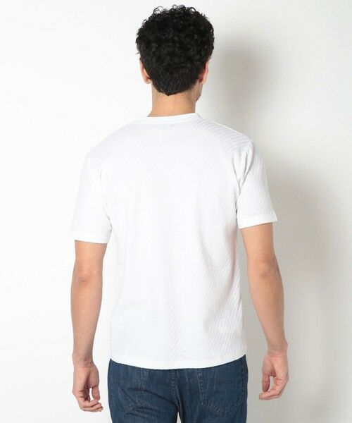 MEN'S BIGI / メンズビギ Tシャツ | リンクスジャカードシルケットカットソー | 詳細3