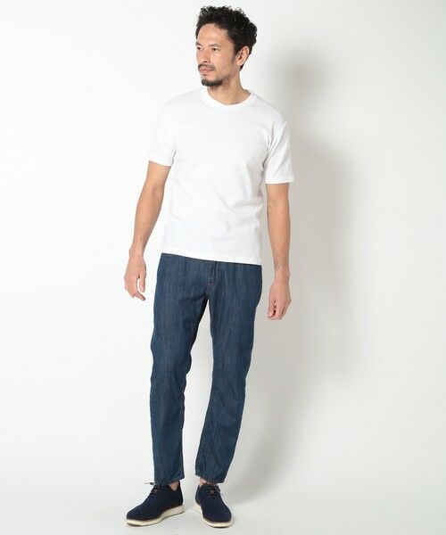 MEN'S BIGI / メンズビギ Tシャツ | リンクスジャカードシルケットカットソー | 詳細4