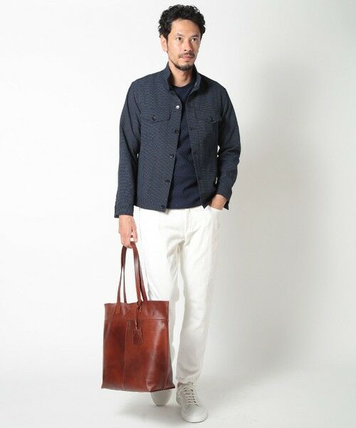 MEN'S BIGI / メンズビギ Tシャツ | リンクスジャカードシルケットカットソー | 詳細22