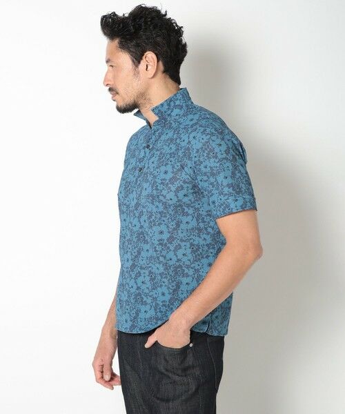 MEN'S BIGI / メンズビギ ポロシャツ | 【LIBERTY】吸水速乾アーカイブ花柄ポロシャツ | 詳細2