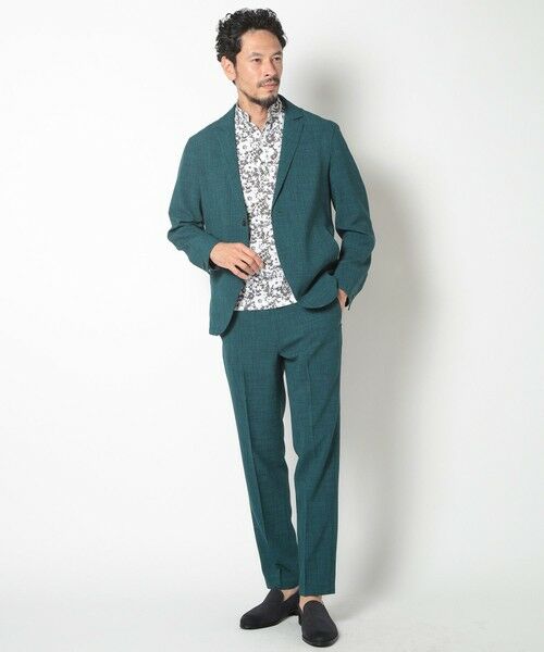 MEN'S BIGI / メンズビギ ポロシャツ | 【LIBERTY】吸水速乾アーカイブ花柄ポロシャツ | 詳細5