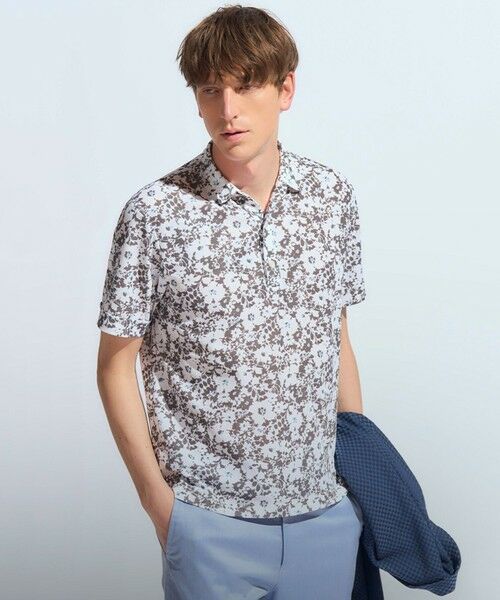 MEN'S BIGI / メンズビギ ポロシャツ | 【LIBERTY】吸水速乾アーカイブ花柄ポロシャツ | 詳細19