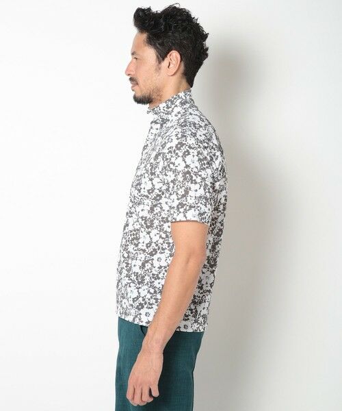 MEN'S BIGI / メンズビギ ポロシャツ | 【LIBERTY】吸水速乾アーカイブ花柄ポロシャツ | 詳細9