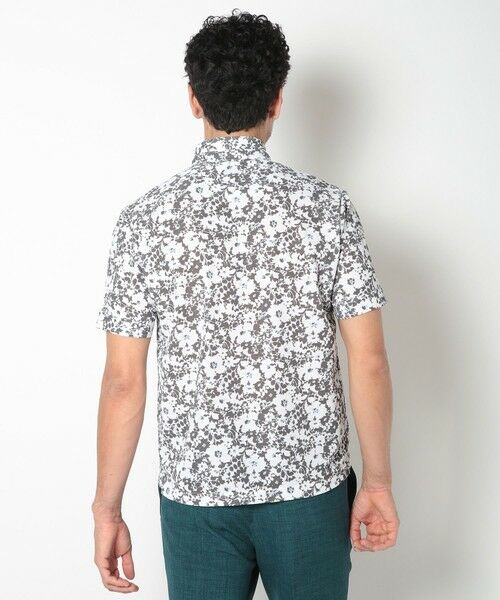 MEN'S BIGI / メンズビギ ポロシャツ | 【LIBERTY】吸水速乾アーカイブ花柄ポロシャツ | 詳細10