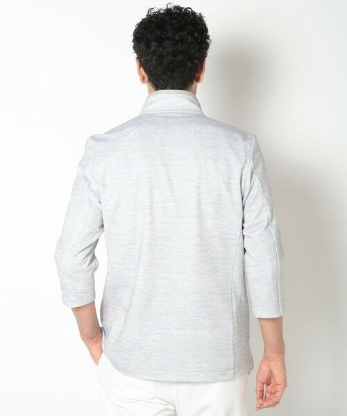 MEN'S BIGI / メンズビギ その他アウター | 接触冷感スタンドカラー7分ジャケット | 詳細3