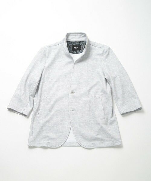 MEN'S BIGI / メンズビギ その他アウター | 接触冷感スタンドカラー7分ジャケット（グレー）