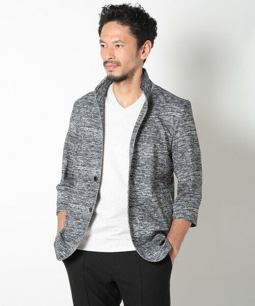 MEN'S BIGI / メンズビギ その他アウター | 接触冷感スタンドカラー7分ジャケット | 詳細7