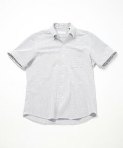 MEN'S BIGI / メンズビギ ポロシャツ | 【ACTIVE TAILOR】吸水速乾ミニワッフルワンピースカラー半袖シャツ