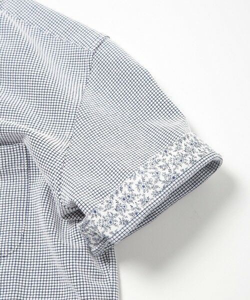 MEN'S BIGI / メンズビギ ポロシャツ | 【ACTIVE TAILOR】吸水速乾ミニワッフルワンピースカラー半袖シャツ | 詳細14