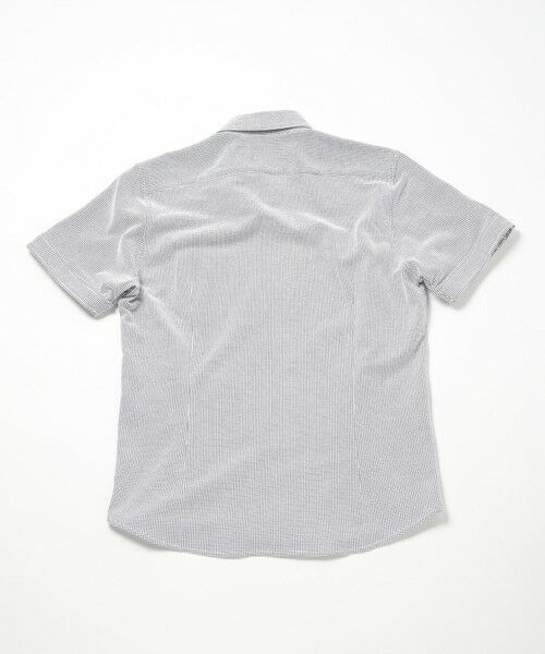 MEN'S BIGI / メンズビギ ポロシャツ | 【ACTIVE TAILOR】吸水速乾ミニワッフルワンピースカラー半袖シャツ | 詳細18
