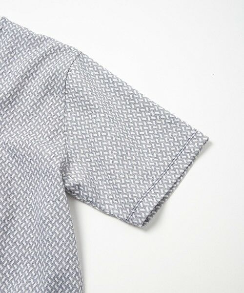 MEN'S BIGI / メンズビギ Tシャツ | 膨れジャカードVネックTシャツ | 詳細16