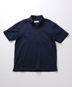 MEN'S BIGI / メンズビギ ポロシャツ | 【ACTIVE TAILOR】COOL MAXサッカー織りワンピースカラーポロシャツ