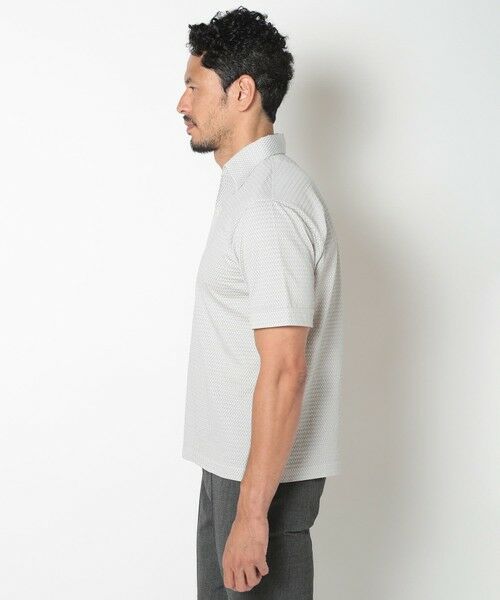 MEN'S BIGI / メンズビギ ポロシャツ | 【ACTIVE TAILOR】COOL MAXサッカー織りワンピースカラーポロシャツ | 詳細4