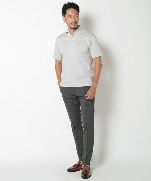 MEN'S BIGI / メンズビギ ポロシャツ | 【ACTIVE TAILOR】COOL MAXサッカー織りワンピースカラーポロシャツ | 詳細2
