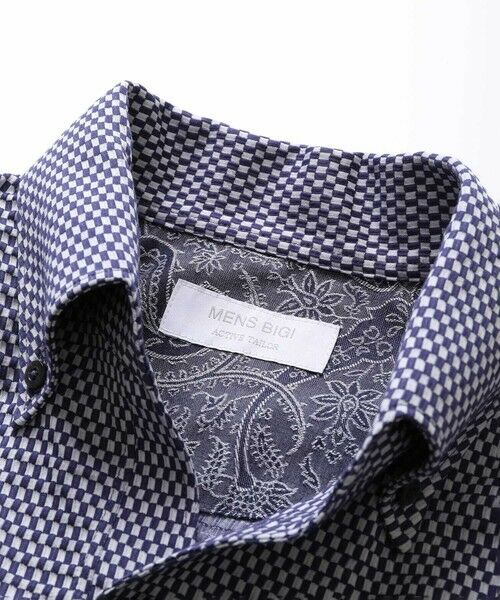 MEN'S BIGI / メンズビギ ポロシャツ | 【ACTIVE TAILOR】COOL MAXサッカー織りワンピースカラーポロシャツ | 詳細11