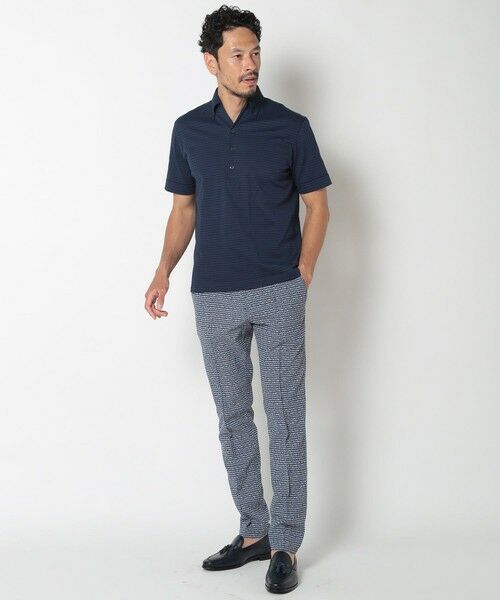 MEN'S BIGI / メンズビギ ポロシャツ | 【ACTIVE TAILOR】COOL MAXサッカー織りワンピースカラーポロシャツ | 詳細19