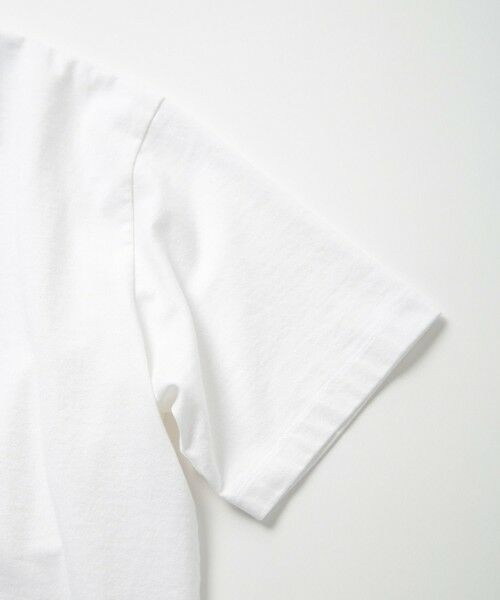 MEN'S BIGI / メンズビギ Tシャツ | 【DENHAM/デンハム】別注グラデーションロゴ刺繍Tシャツ | 詳細7