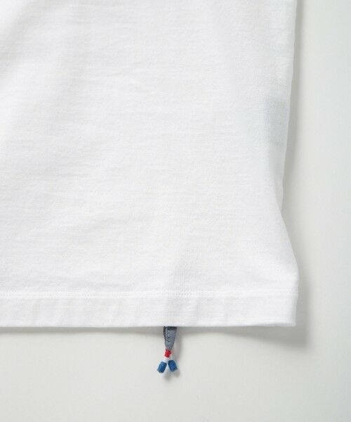 MEN'S BIGI / メンズビギ Tシャツ | 【DENHAM/デンハム】別注グラデーションロゴ刺繍Tシャツ | 詳細8