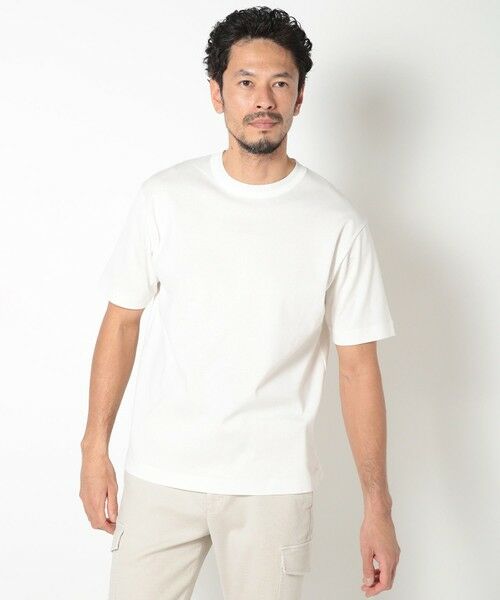 MEN'S BIGI / メンズビギ Tシャツ | 60/2マーセライズジャージクルーネックTEE | 詳細1