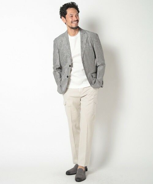 MEN'S BIGI / メンズビギ Tシャツ | 60/2マーセライズジャージクルーネックTEE | 詳細3