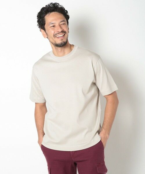 MEN'S BIGI / メンズビギ Tシャツ | 60/2マーセライズジャージクルーネックTEE | 詳細5