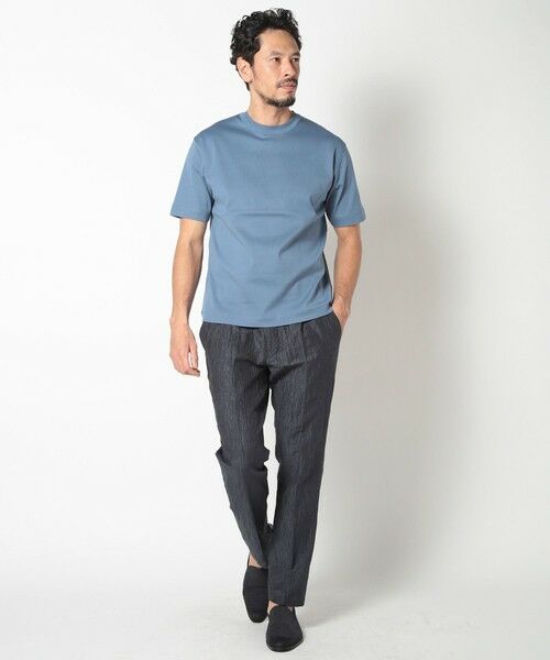 MEN'S BIGI / メンズビギ Tシャツ | 60/2マーセライズジャージクルーネックTEE | 詳細15