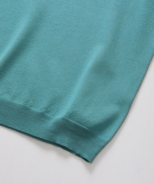 MEN'S BIGI / メンズビギ ポロシャツ | LIBERTYプリントスキッパーニットポロシャツ | 詳細14