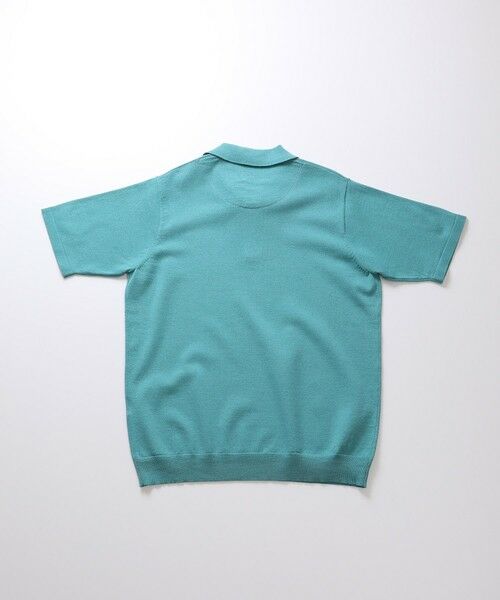 MEN'S BIGI / メンズビギ ポロシャツ | LIBERTYプリントスキッパーニットポロシャツ | 詳細15