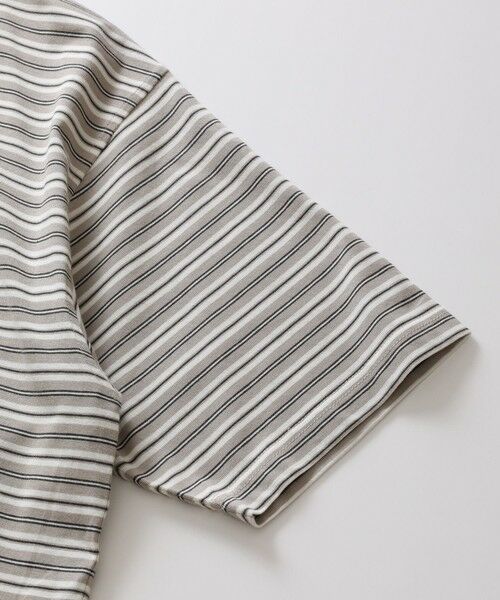 MEN'S BIGI / メンズビギ Tシャツ | マルチボーダースピンドルTEE-shirt | 詳細2