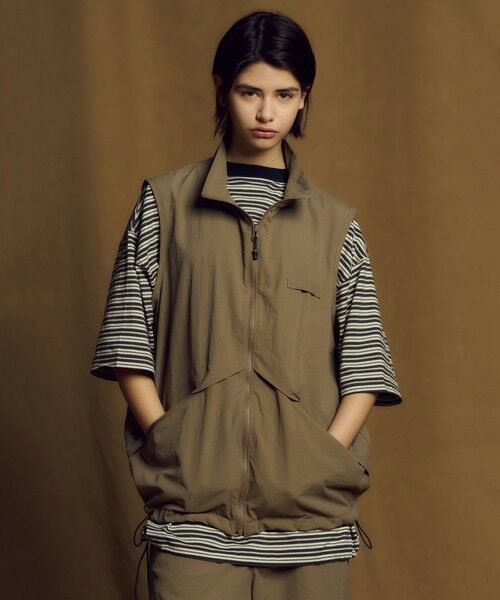 MEN'S BIGI / メンズビギ Tシャツ | マルチボーダースピンドルTEE-shirt | 詳細9