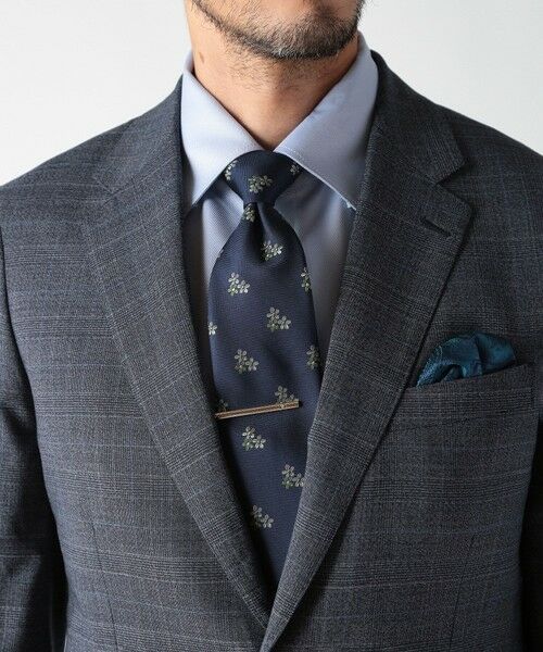 MEN'S BIGI / メンズビギ カフリンクス・ネクタイピン | 刻みデザインタイバー | 詳細2