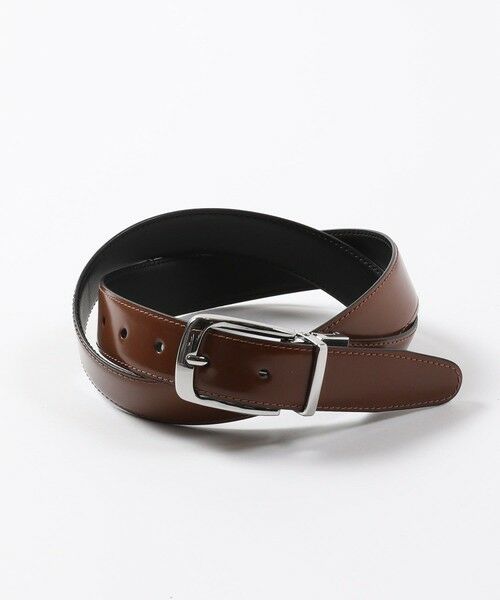 MEN'S BIGI / メンズビギ ベルト・サスペンダー | アドバンレザードレスベルト（キャメル）