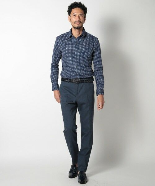 MEN'S BIGI / メンズビギ ベルト・サスペンダー | 【DOMODOSSOLA】レザーメッシュプレーンベルト | 詳細13