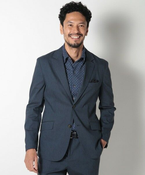 MEN'S BIGI / メンズビギ ベルト・サスペンダー | 【DOMODOSSOLA】レザーメッシュプレーンベルト | 詳細14