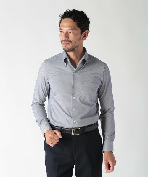 MEN'S BIGI / メンズビギ ベルト・サスペンダー | 型押しオリジナルレザーベルト | 詳細1