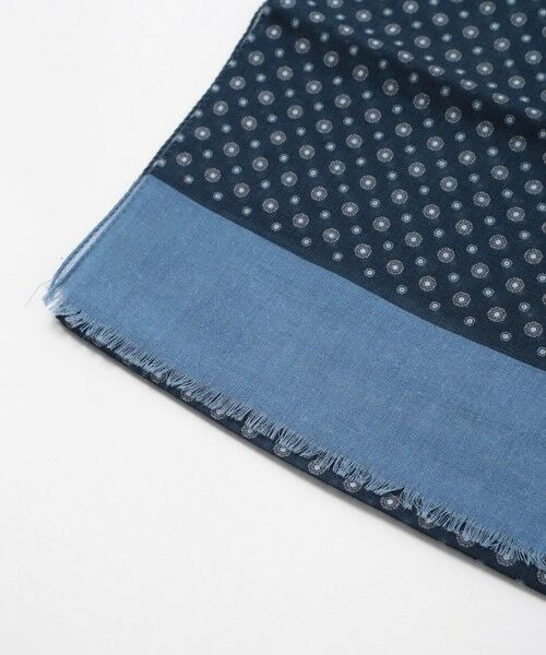 MEN'S BIGI / メンズビギ マフラー・ショール・スヌード・ストール | ウールミックスドットストール | 詳細1