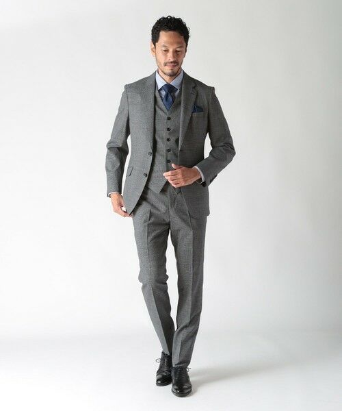 MEN'S BIGI / メンズビギ ネクタイ | シャドーペイズリー柄シルクネクタイ | 詳細7