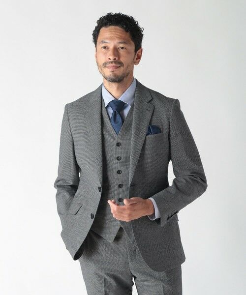 MEN'S BIGI / メンズビギ ネクタイ | シャドーペイズリー柄シルクネクタイ | 詳細9