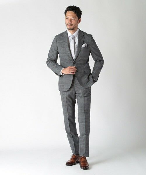 MEN'S BIGI / メンズビギ ネクタイ | シャドーペイズリー柄シルクネクタイ | 詳細14