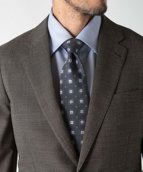 MEN'S BIGI / メンズビギ ネクタイ | 【TIE YOUR TIE(タイユアタイ)】ヴィンテージフラワー柄ネクタイ | 詳細1