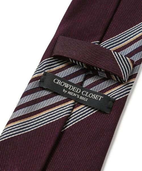 MEN'S BIGI / メンズビギ ネクタイ | マルチストライプ柄ネクタイ | 詳細7