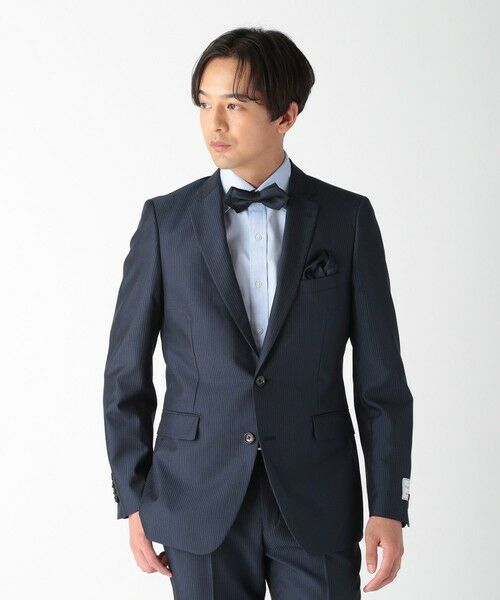 MEN'S BIGI / メンズビギ ネクタイ | シャドーペイズリー ポインテッドボウタイ（同素材ネクタイ・チーフあり） | 詳細2