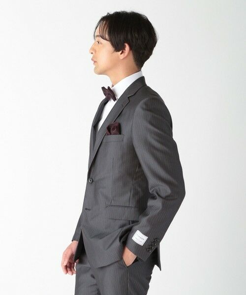 MEN'S BIGI / メンズビギ ネクタイ | シャドーペイズリー ポインテッドボウタイ（同素材ネクタイ・チーフあり） | 詳細6