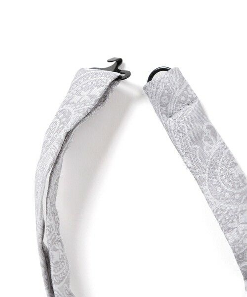 MEN'S BIGI / メンズビギ ネクタイ | シャドーペイズリー ポインテッドボウタイ（同素材ネクタイ・チーフあり） | 詳細9