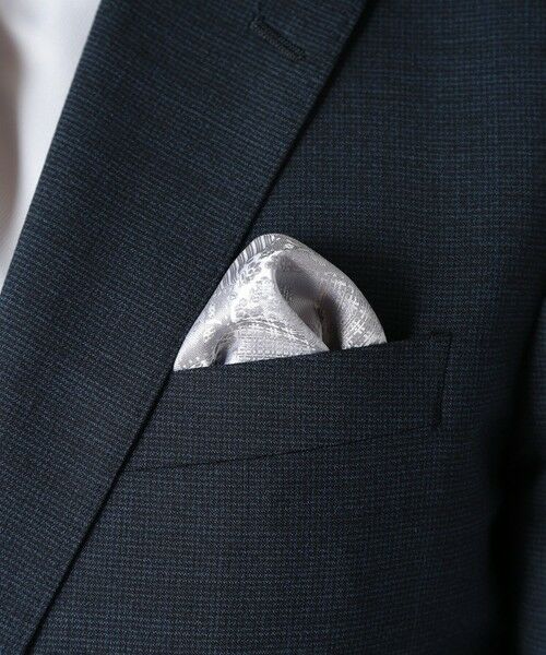 MEN'S BIGI / メンズビギ その他小物 | ジオメトリック柄チーフ | 詳細6