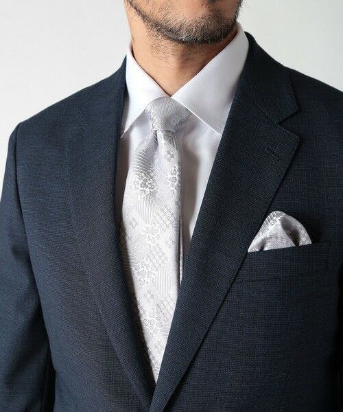 MEN'S BIGI / メンズビギ その他小物 | ジオメトリック柄チーフ | 詳細7